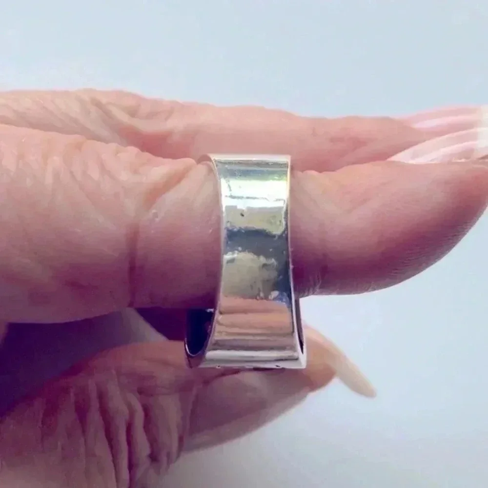 Men’s Iced Out Diamond Gold Silver Ring NWT